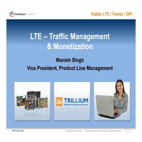 LTE-Traffic Management & Monetization