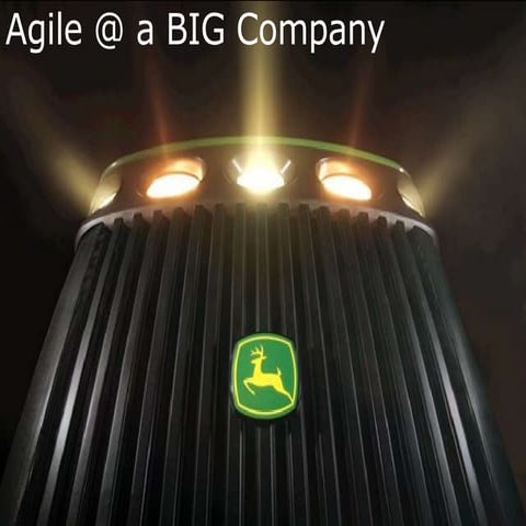 John Deere ISG Agile Update