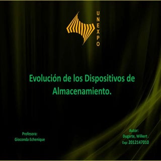 Evolucion de los Dispositivos de Al...