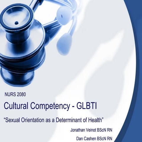 Dalhousie Nursing : Cultural Competency "GLBTI" Presentation Febuary 2011