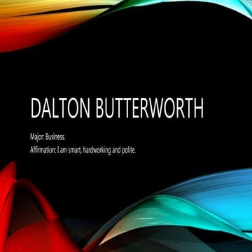 Dalton butterworth