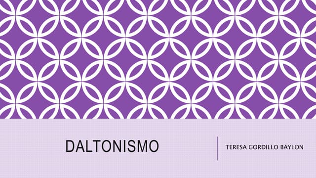 DALTONISMO 