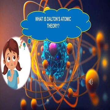 DALTON S ATOMIC THEORY DEFINITION STATEMENT AND POSTULATES visual data 2