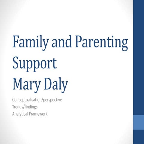 Family and Parenting Support
