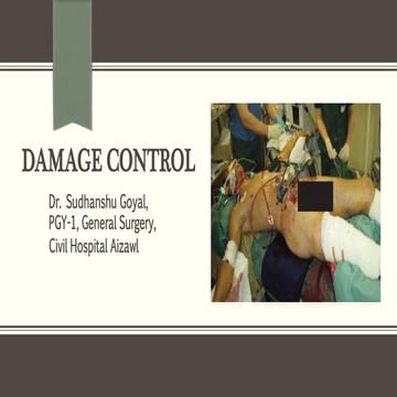 Damage control Surgery