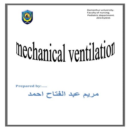 mechanical ventilation in children 