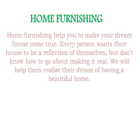 Damian Trevor - Home Furnishing