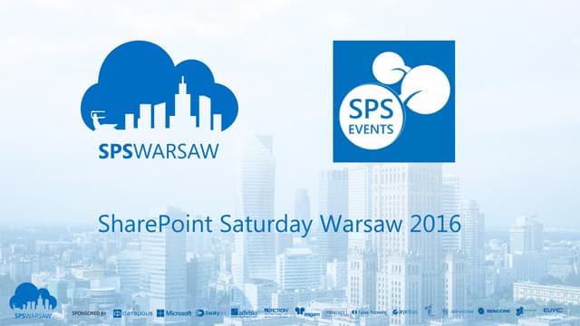 Damian Wróblewski: Microsoft SharePoint i Startupy - Synergia technologiczna ...
