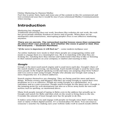 Damien mulleyonlinemarketing