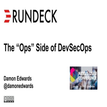 The "Ops" Side of DevSecOps 
