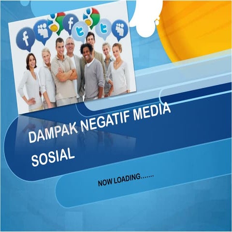 Dampak negatif media sosial