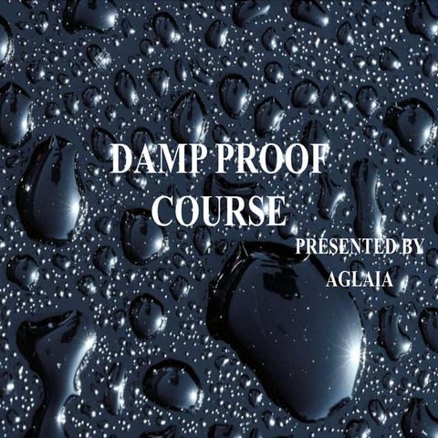 Damp proof course
