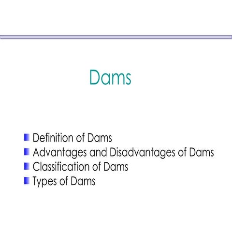 Dams 1