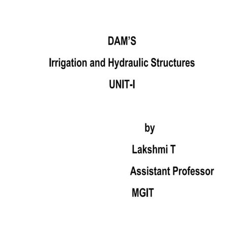 Dams pdf
