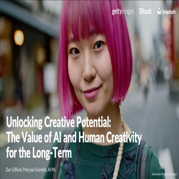 Dan Gifford: Unlocking Creative Potential: The Value of AI and Human Creativi...