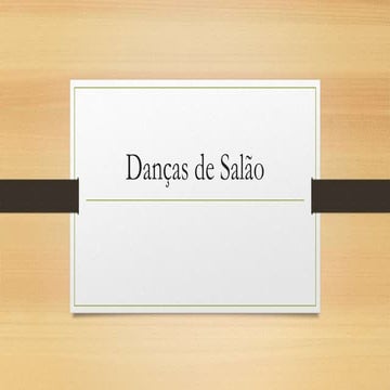 Danças de salão
