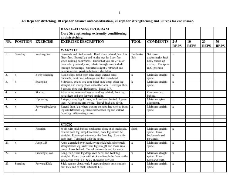 Dance Fitness Program