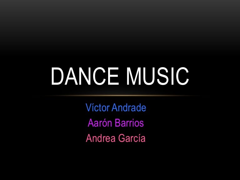 Dance music