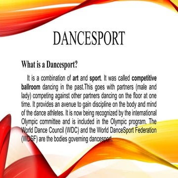 PHYSICAL EDUCATION 12 - Nature of Dance | PPTX