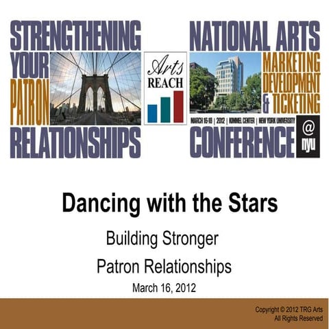 Dancing With the Stars: Building Stronger Patron Relationships