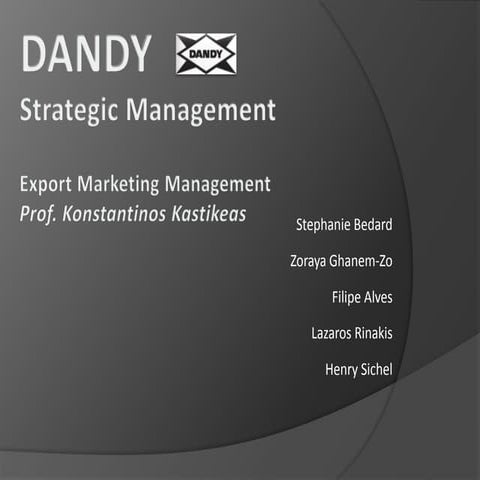 Dandy Case Study