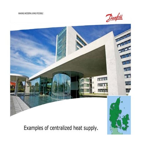 Danfoss. Examples of Centralized Heat Supply | PDF