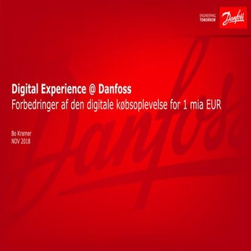 B2B Xperience 2018 - Danfoss | PDF