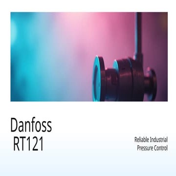 Reliable Pressure Control for Industrial & Marine Applications