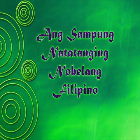 Ang Sampung Natatanging Nobelang Filipino