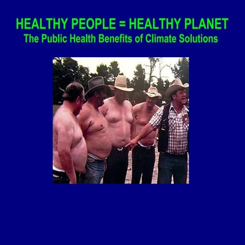 Healthy People = Healthy Planet: Texas Version
