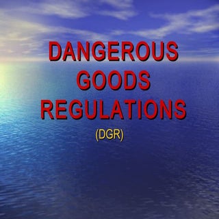 IATA Dangerous Goods Regulations