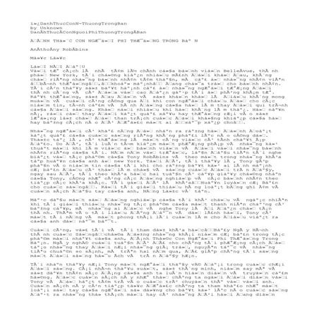 Danh thuc con ng` trong ban