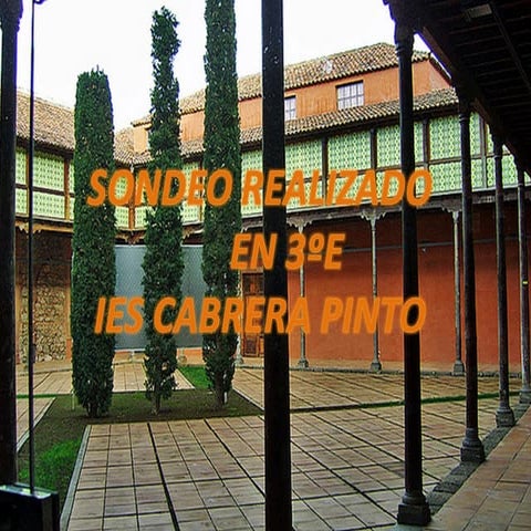 Encuesta realizada a 3E. Daniel Bermejo Hernández