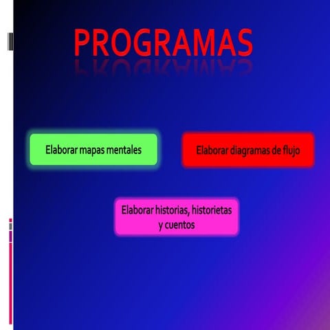 Programas Para Elaborar Mapas Mentales, Diagramas de flujo e Historias