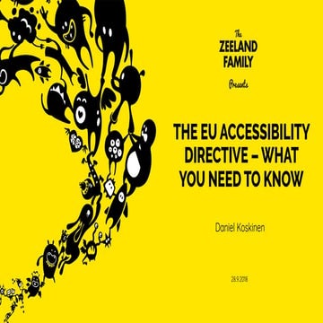 The EU Accessibility Directive - What You Need To Know