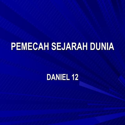 Daniel Pasal 12