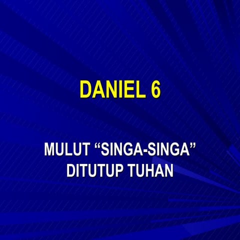 Daniel 6