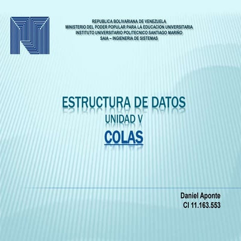 Mapa conceptual Colas