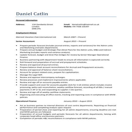 Daniel Catlin presentations