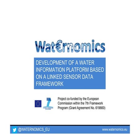 Waternomics: Development of a Water Information Platform based on a Linked Se...