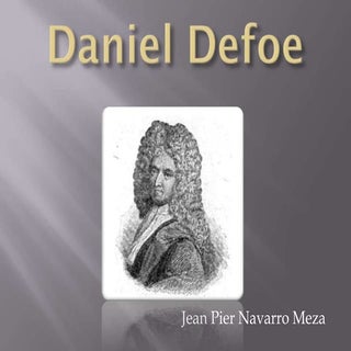 Daniel Defoe 