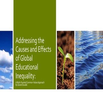 Addressing the Causes and Effects of Global Educational Inequality: A Multi-F...