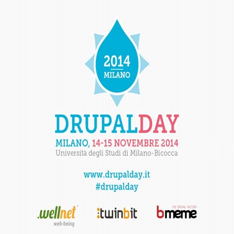 DDAY2014 - Drupal 8 e il mercato Enterprise: questo matrimonio s'ha da fare?