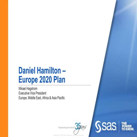 VIDEO: Daniel Hamilton Europe2020 Video