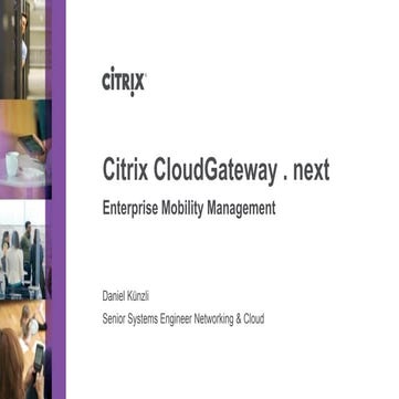 Daniel künzli cloudgateway.next