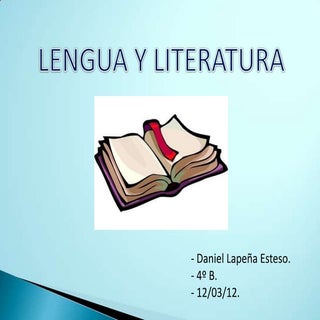 Trabajo Lengua y Literatura. Daniel...
