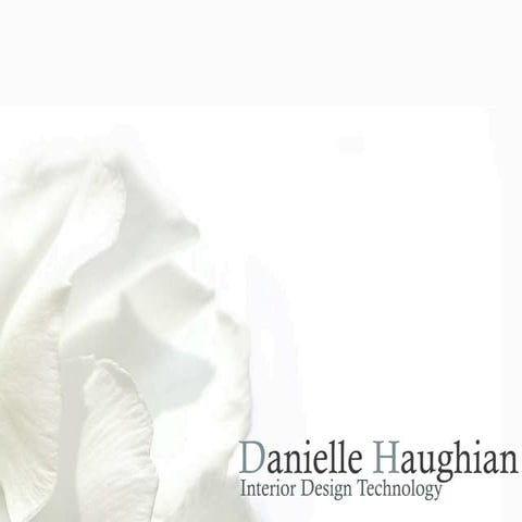 Danielle Haughian Interior Design Portfolio 2012
