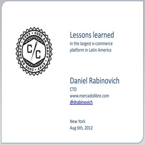 Daniel Rabinovich - Etsy - New York