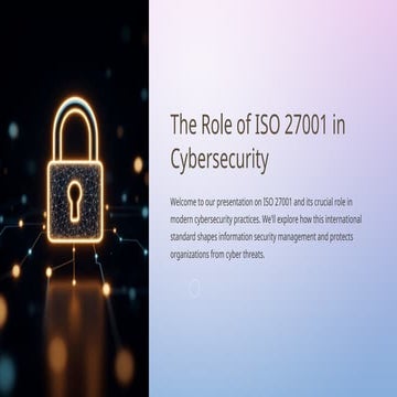 the role of 27001 in cybersecurity pp.pptx