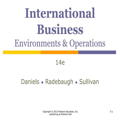 03 The Political and Legal Environments Facing Business